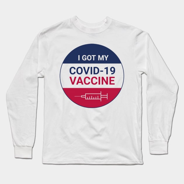 vaccinated Long Sleeve T-Shirt by HenryHenry